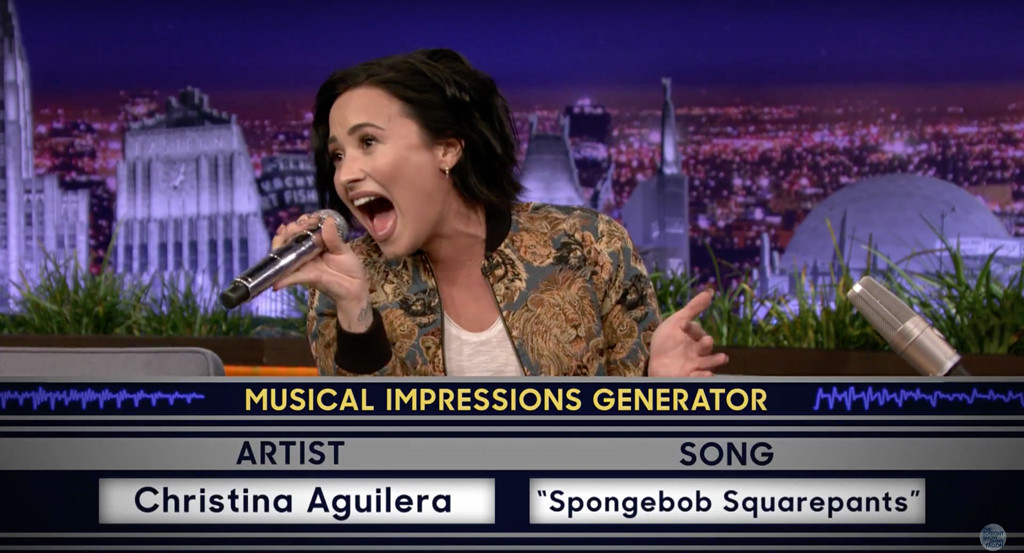 Demi Lovato, The Tonight Show Demi Lovato, The Tonight Show